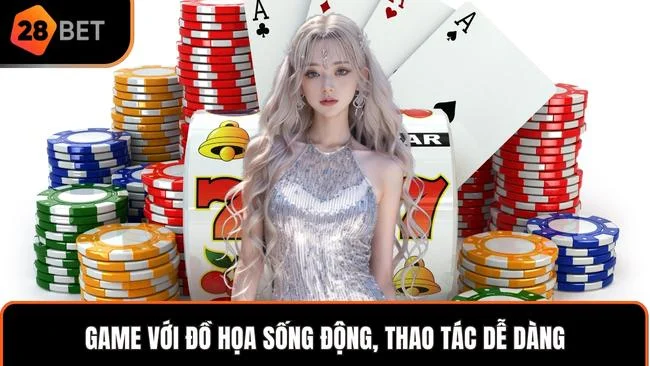 Game với đồ họa sống động, thao tác dễ dàng