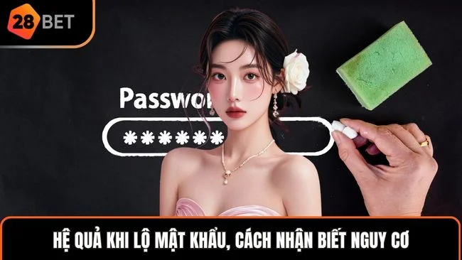 Hệ quả khi lộ mật khẩu, cách nhận biết nguy cơ