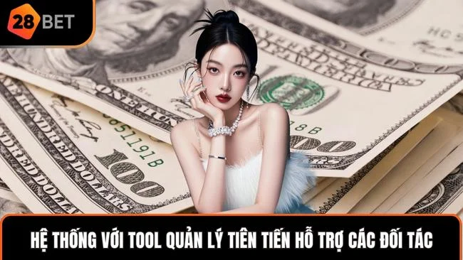 Hệ thống với tool quản lý tiên tiến hỗ trợ các đối tác
