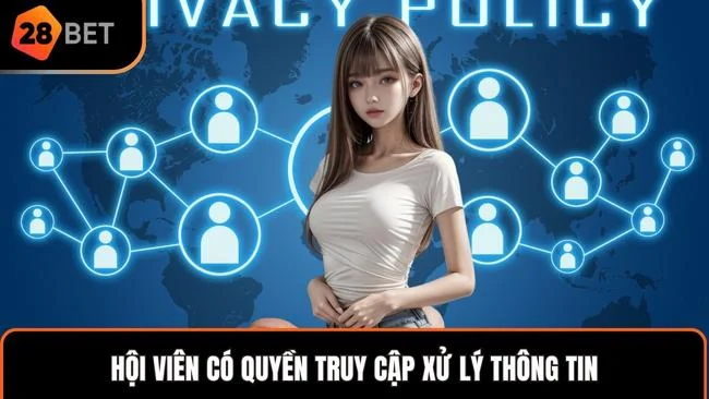 Hội viên có quyền truy cập xử lý thông tin