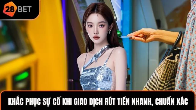 Khắc phục sự cố khi giao dịch rút tiền nhanh, chuẩn xác