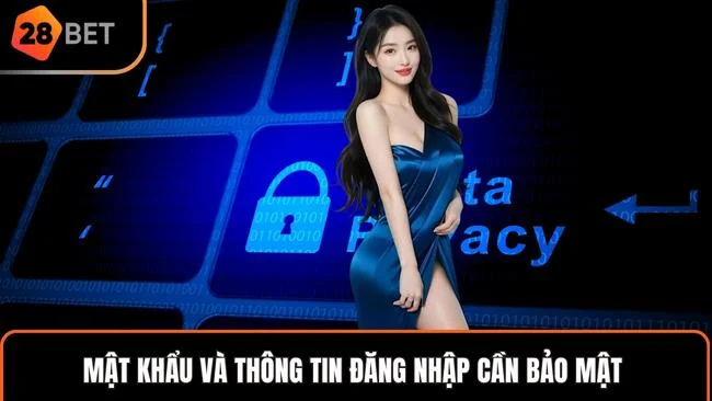 Mật khẩu và thông tin đăng nhập cần bảo mật