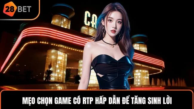 Mẹo chọn game có RTP hấp dẫn để tăng sinh lời