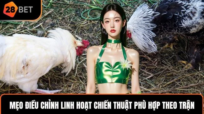 Mẹo điều chỉnh linh hoạt chiến thuật phù hợp theo trận