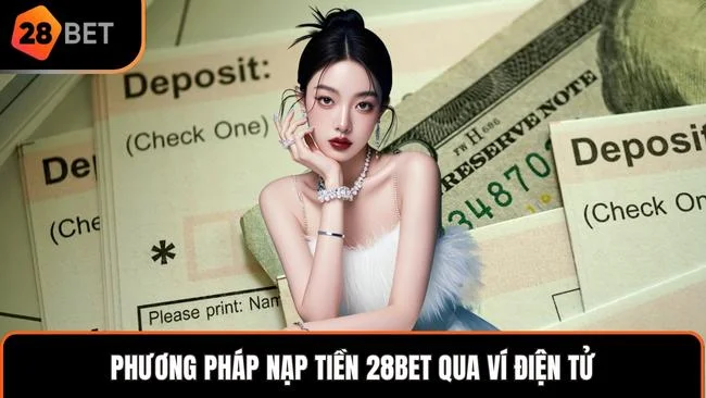 Phương pháp nạp tiền 28BET qua ví điện tử